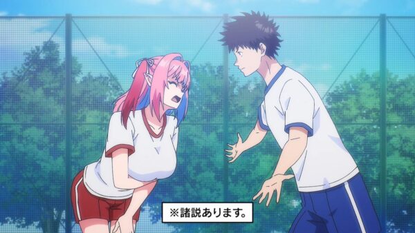 第4話 カナンが供犠クンに匂いを嗅がせる場面と膝枕耳かき