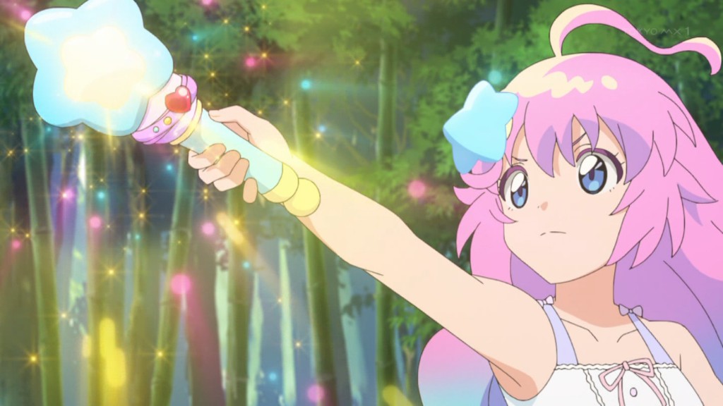 『魔法の姉妹ルルットリリィ』 第8話 魔法でテストゼロ世界を作ろうと宣言し、流は元の授業に戻す