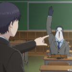 『クジマ歌えば家ほろろ』 第7話 変装したクジマで無事に目的を果たすも、帰り際に先生と遭遇してしまう