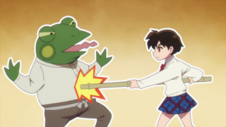 『MAO』 第9話 かつての兄弟子・華紋が現れ、木陰で陰陽術を使う姿が