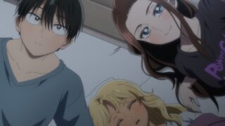『オタクに優しいギャルはいない!』 第8話 慌て、天音は落ち着いた表情を見せるシーンが展開する