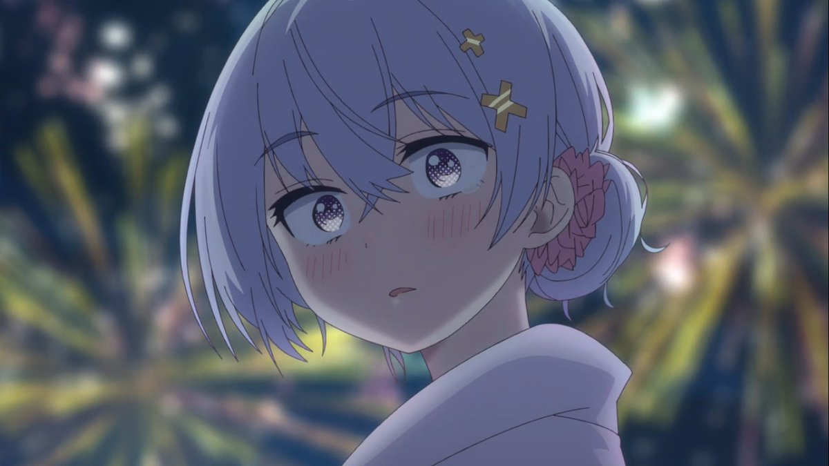 『よわよわ先生』 第9話 浴衣が崩れた鶸村先生は人気のない林で阿比倉くんに直してもらうことに