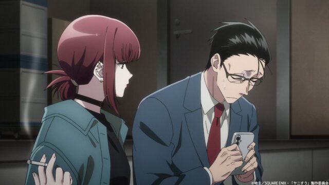『スーパーの裏でヤニ吸うふたり』 第4話 佐々木のスマホデビューと田山の手ほどき